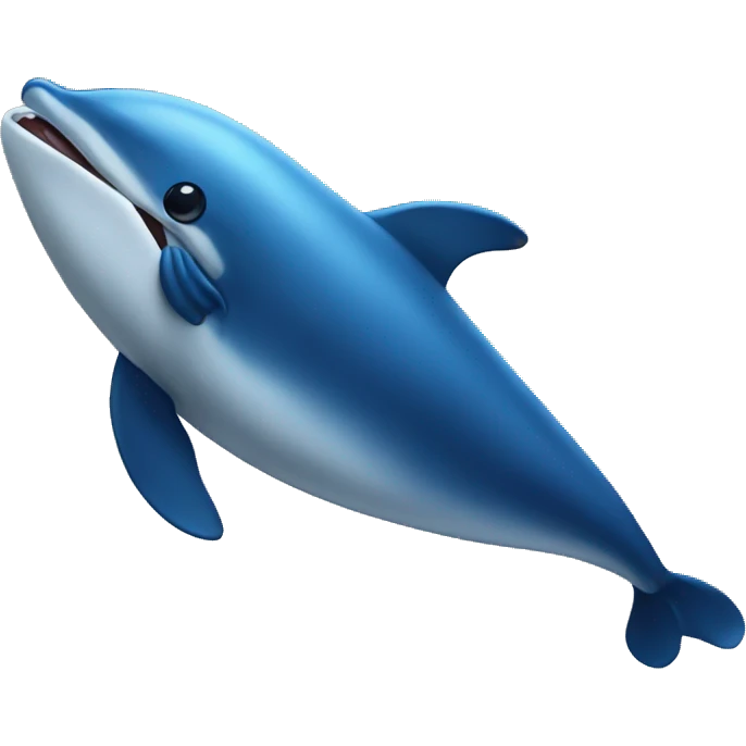 Blue wale  emoji