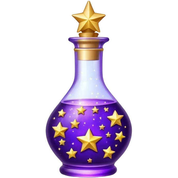 Starry Potion Bottle 🧪✨ emoji