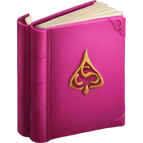 Pink spellbook  emoji