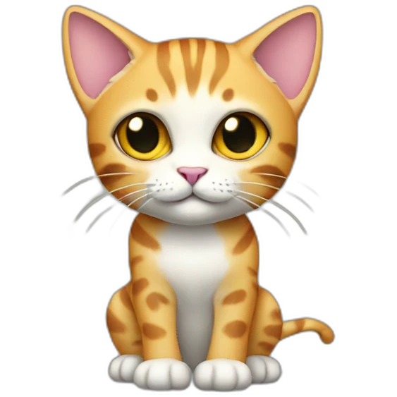 Pixie-Bob Cat Full Body emoji