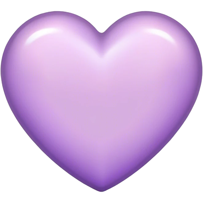 light purple heart emoji