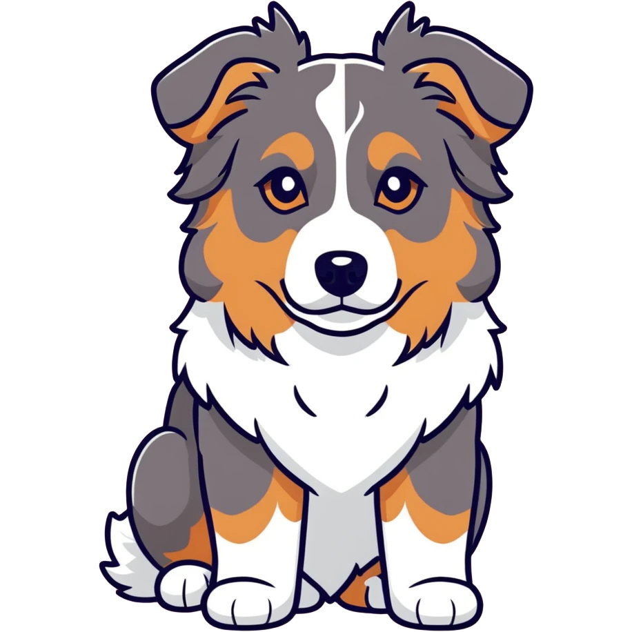 Australian shepherd  emoji