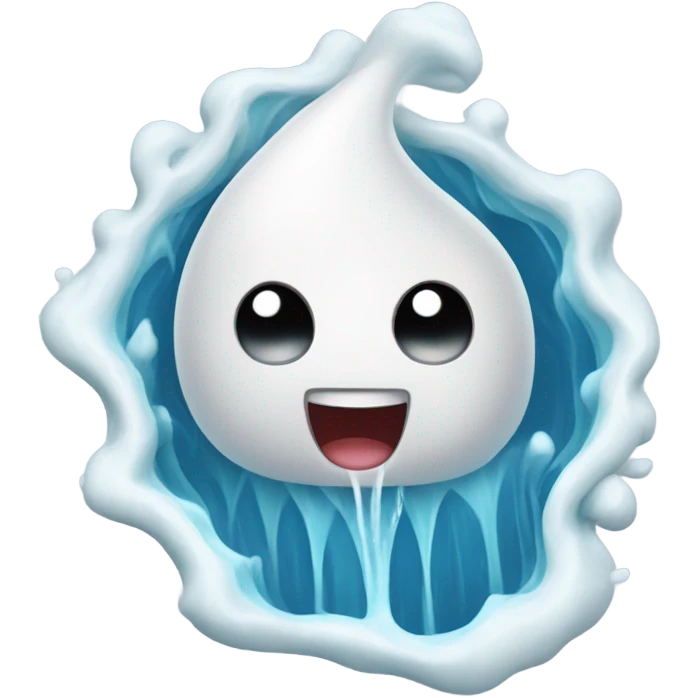 White water squirting  emoji