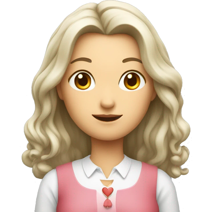 Frau mit herz emoji