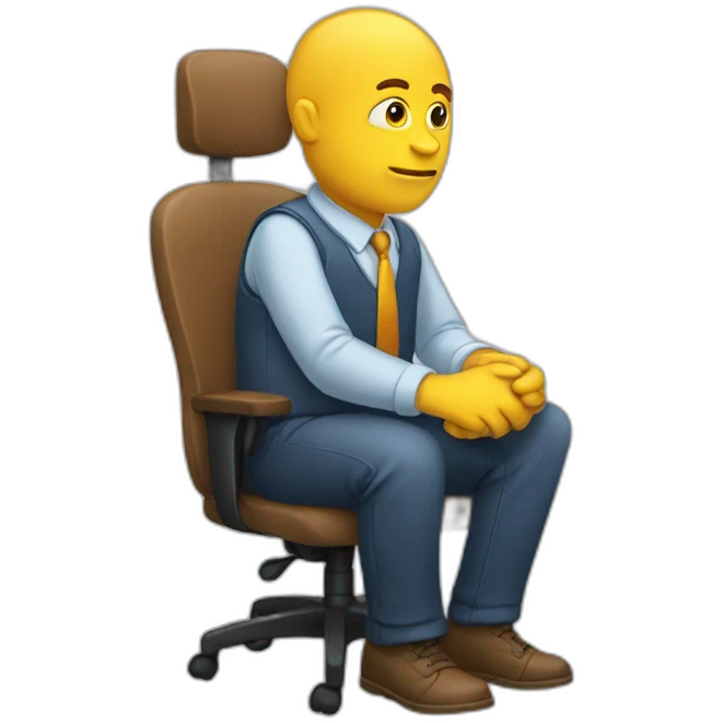 SITTING TO WORK emoji