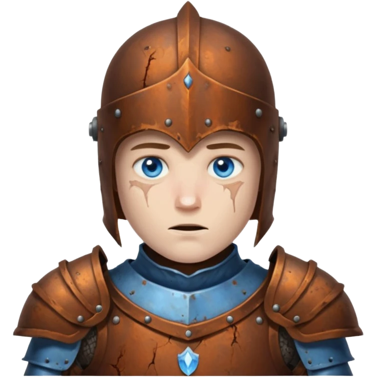 Rusty armor knight – Cracks, cursed aura






 emoji