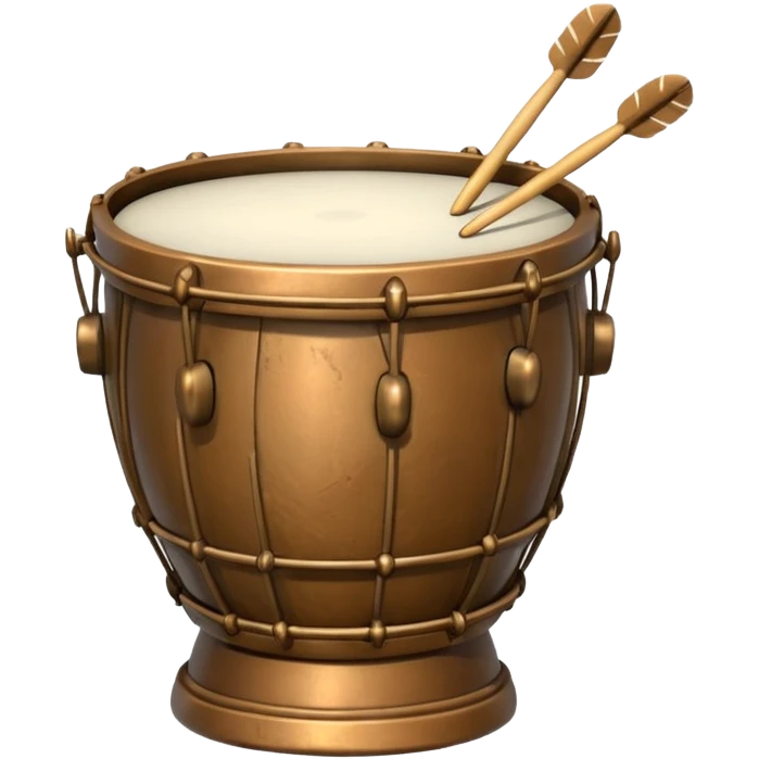 Drum statue emoji
