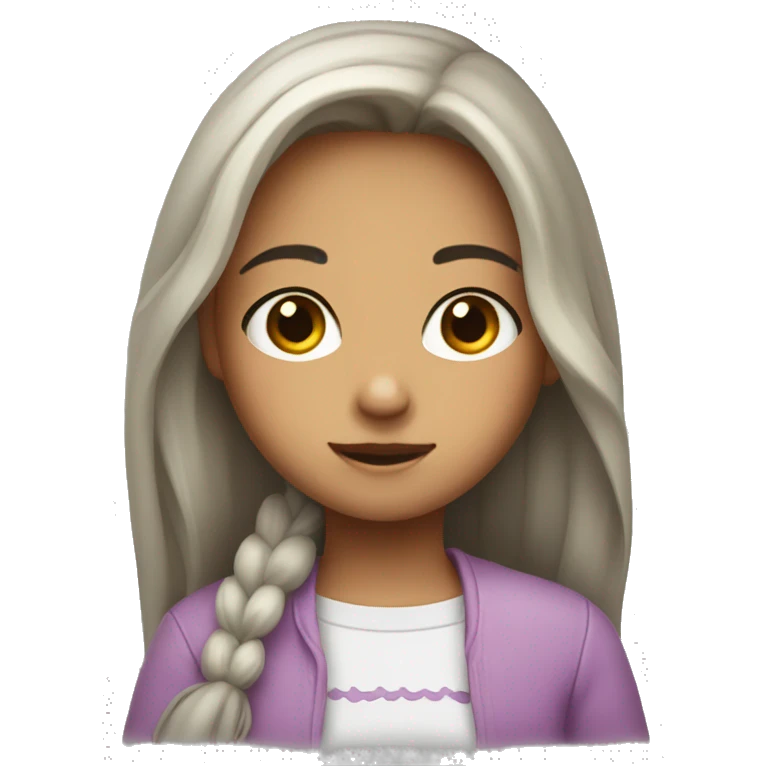 A cute girl called Maria  emoji