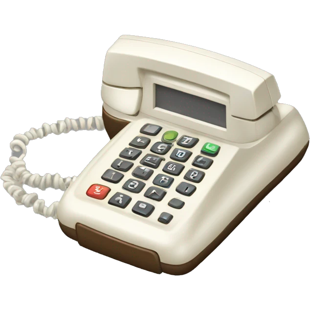 create a y2k vintage flip phone emoji