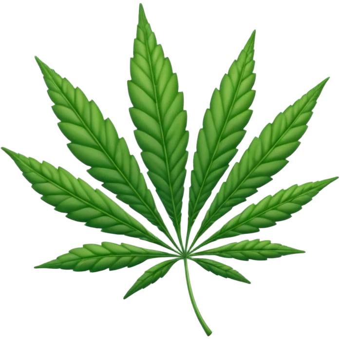 Weed leaf emoji