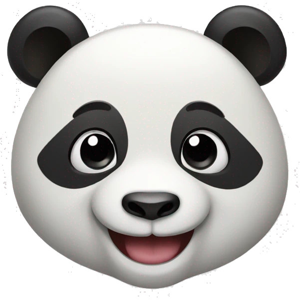 happy panda emoji