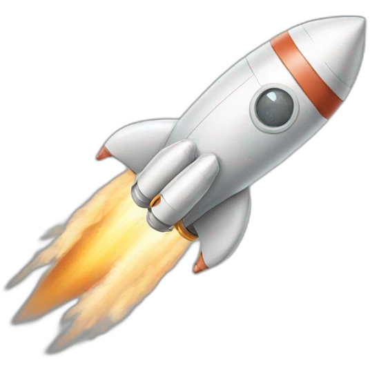 rocket with cat head emoji