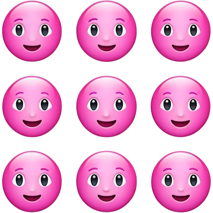 Pink emojis  emoji