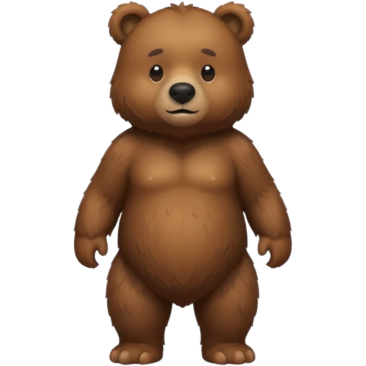 brown bear emoji
