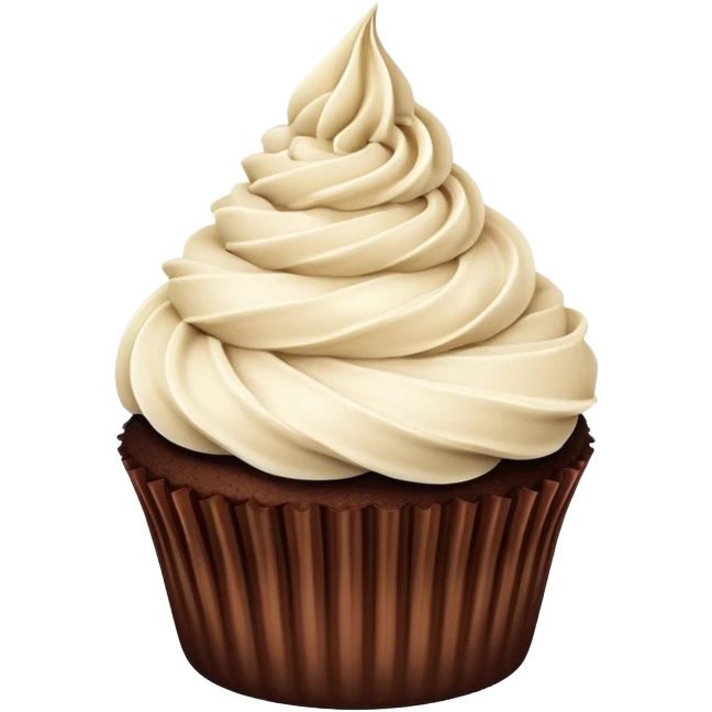 Baileys cupcake emoji
