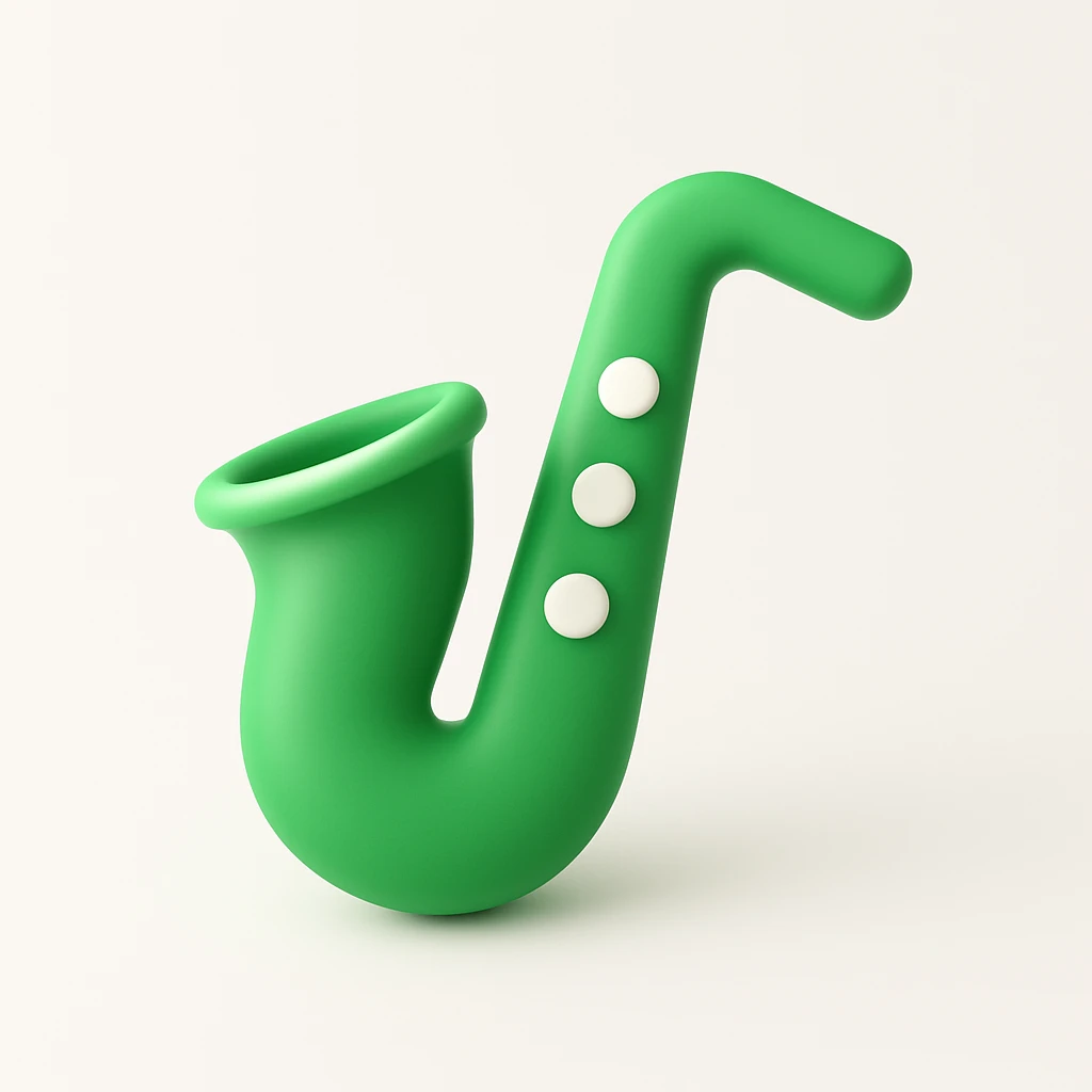 saxophone emoji