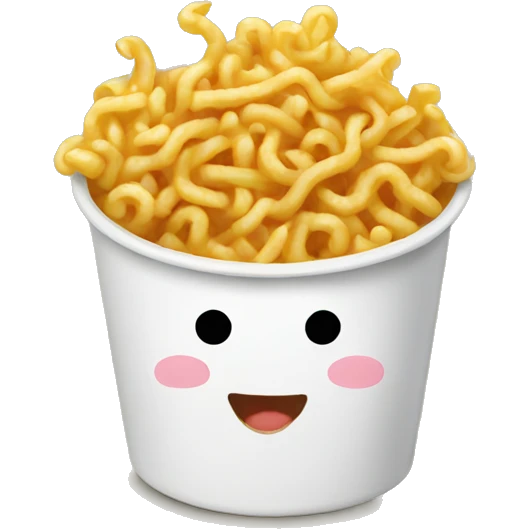 Cup of noodles emoji