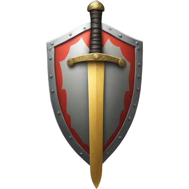 Sword and shield emoji