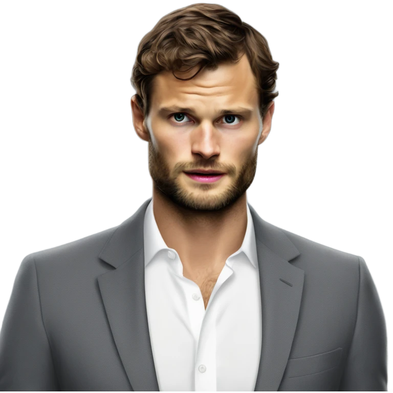 Photo Realistic Jamie Dornan as Mr Grey emoji