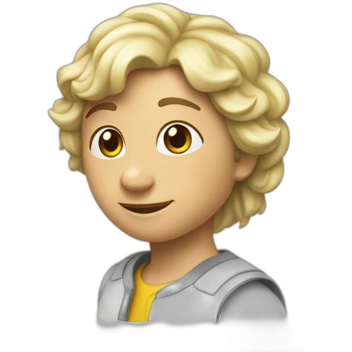 Soumis blanc à genoux  emoji