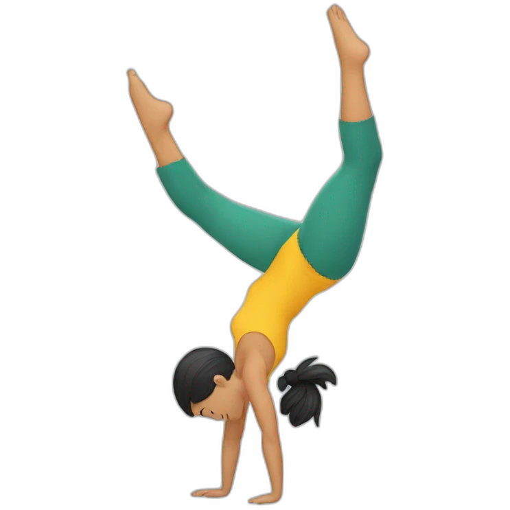 Handstand emoji