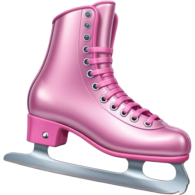 pink ice skates emoji