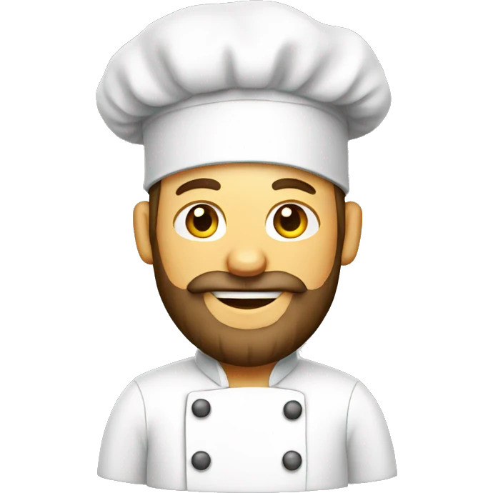 chef with beard emoji