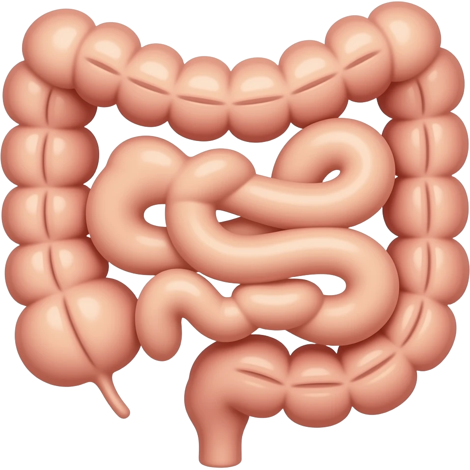 pieghe dell intestino emoji