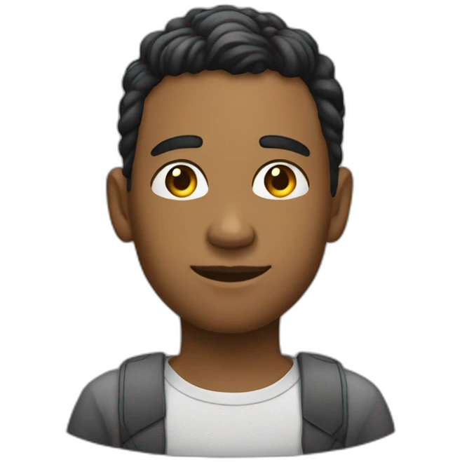 sapiosexual young man emoji