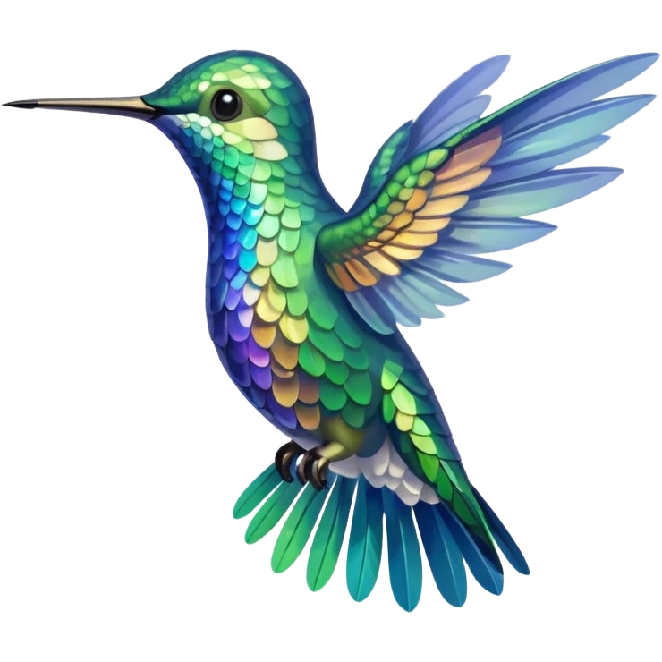 hummingbird emoji