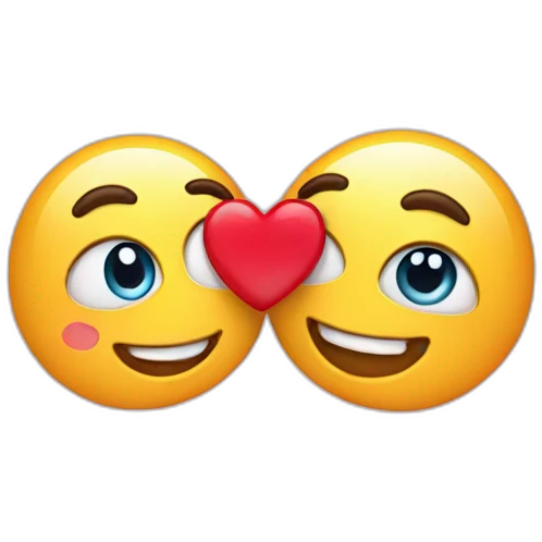 like and love emoji
