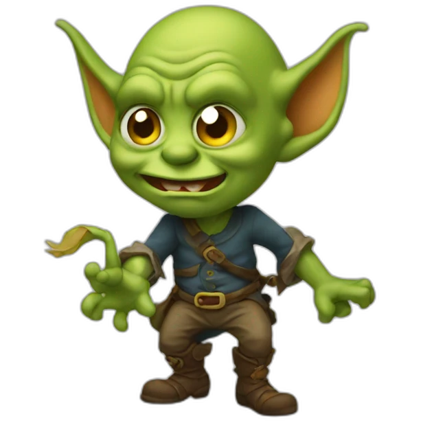 Farting goblin emoji