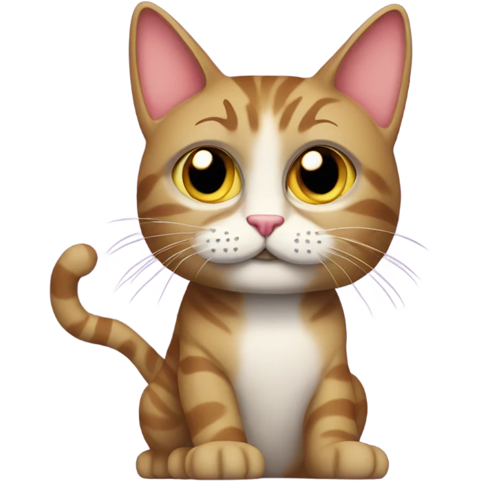 Groovy cat emoji