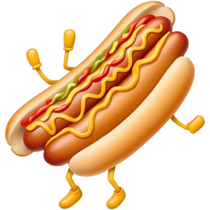 hotdog dancing emoji