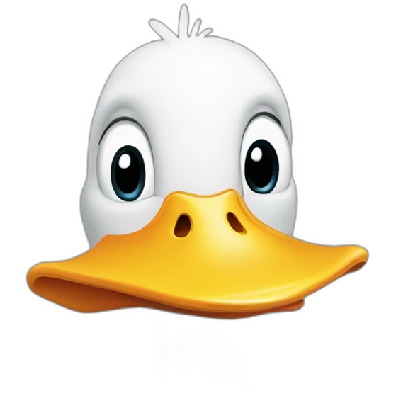 Podcaster duck emoji