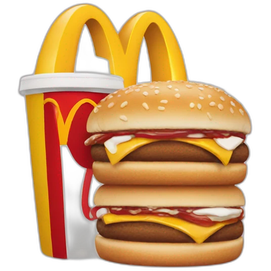 McDonald's logo emoji