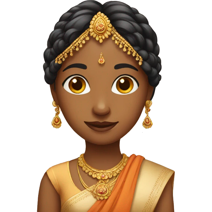 indian girl emoji