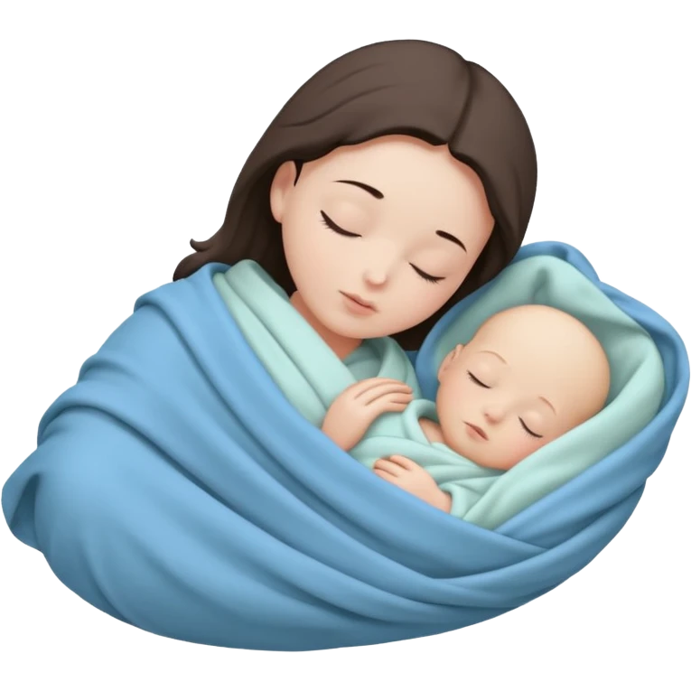 NICU baby silhouette  emoji