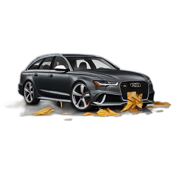 Audi RS6 300kmh Crash emoji