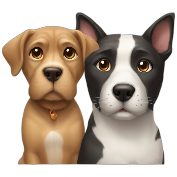Cat AND DOG emoji