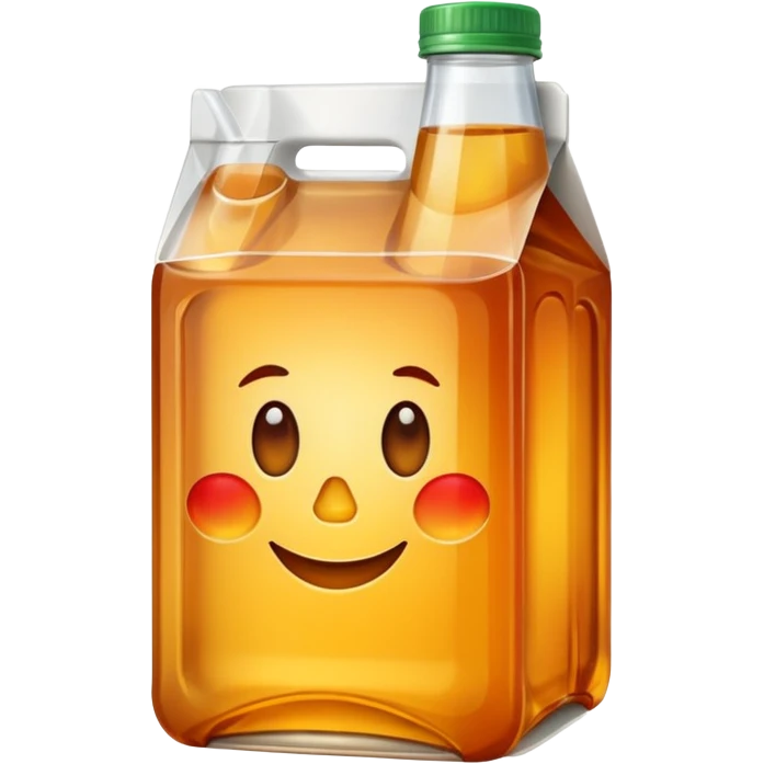 Apple juice in box emoji