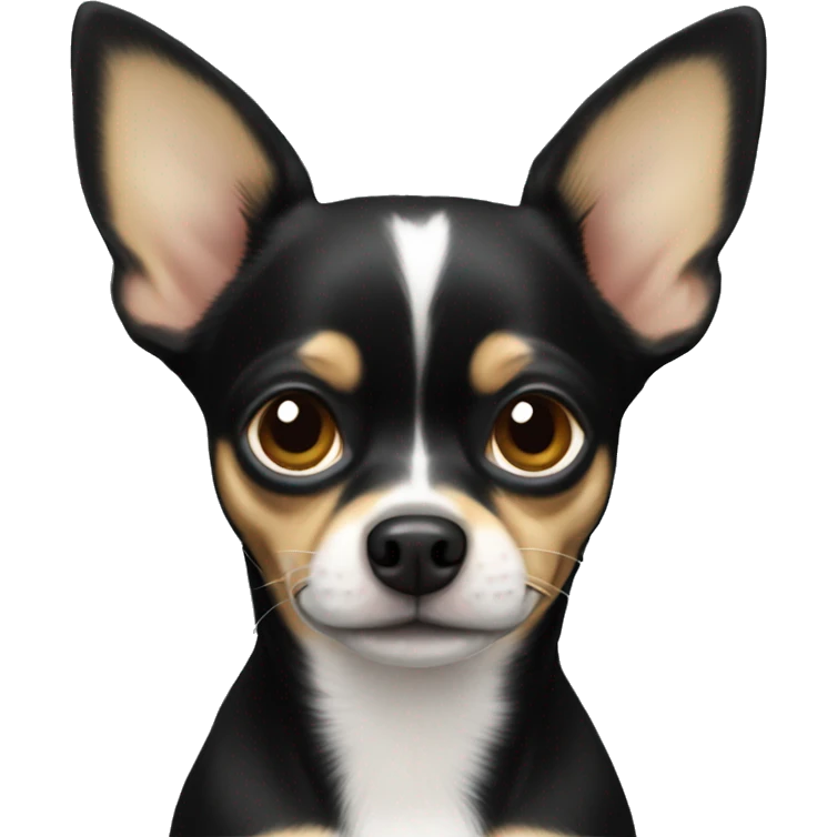 Chihuahua black  emoji