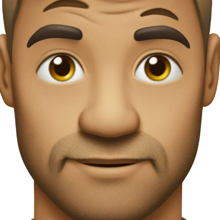 Cara de hombre meme emoji