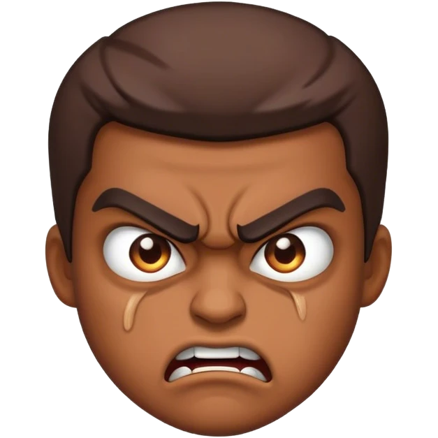 Angry emoji