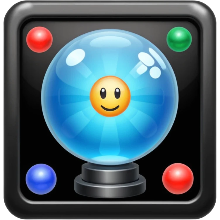 Science Lab magnet bals emoji
