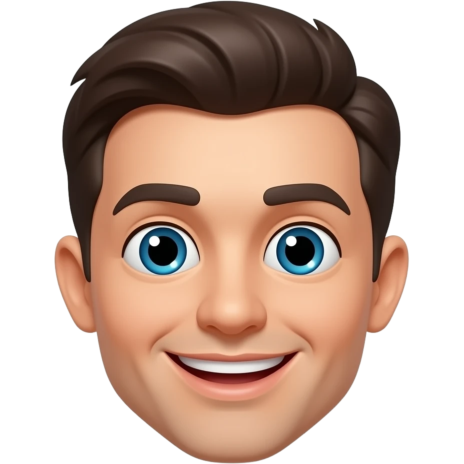 Создайте смайлик головы, качающейся вверх-вниз emoji