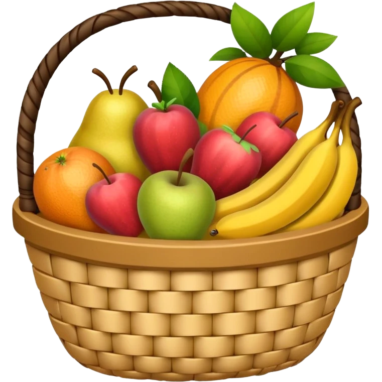 fruit basket emoji