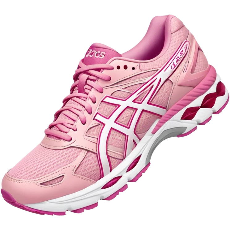 Light pink asics emoji