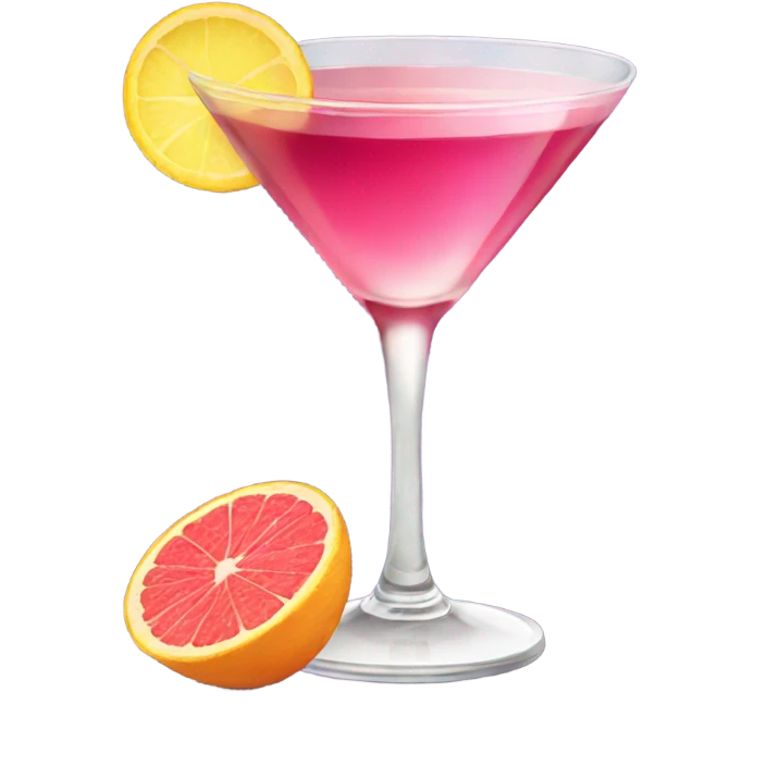 Cosmopolitan  drink emoji