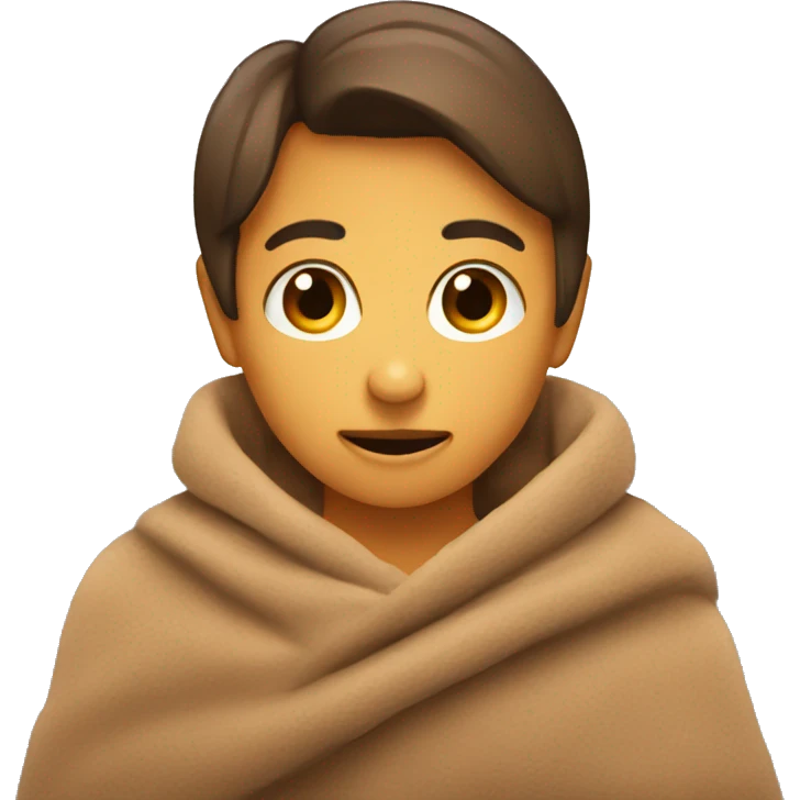 soft brown blanket emoji